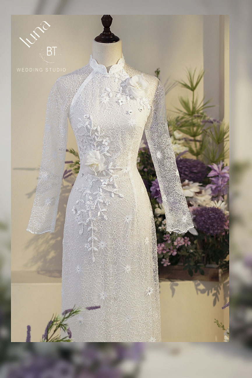 Áo dài cưới đẹp 08